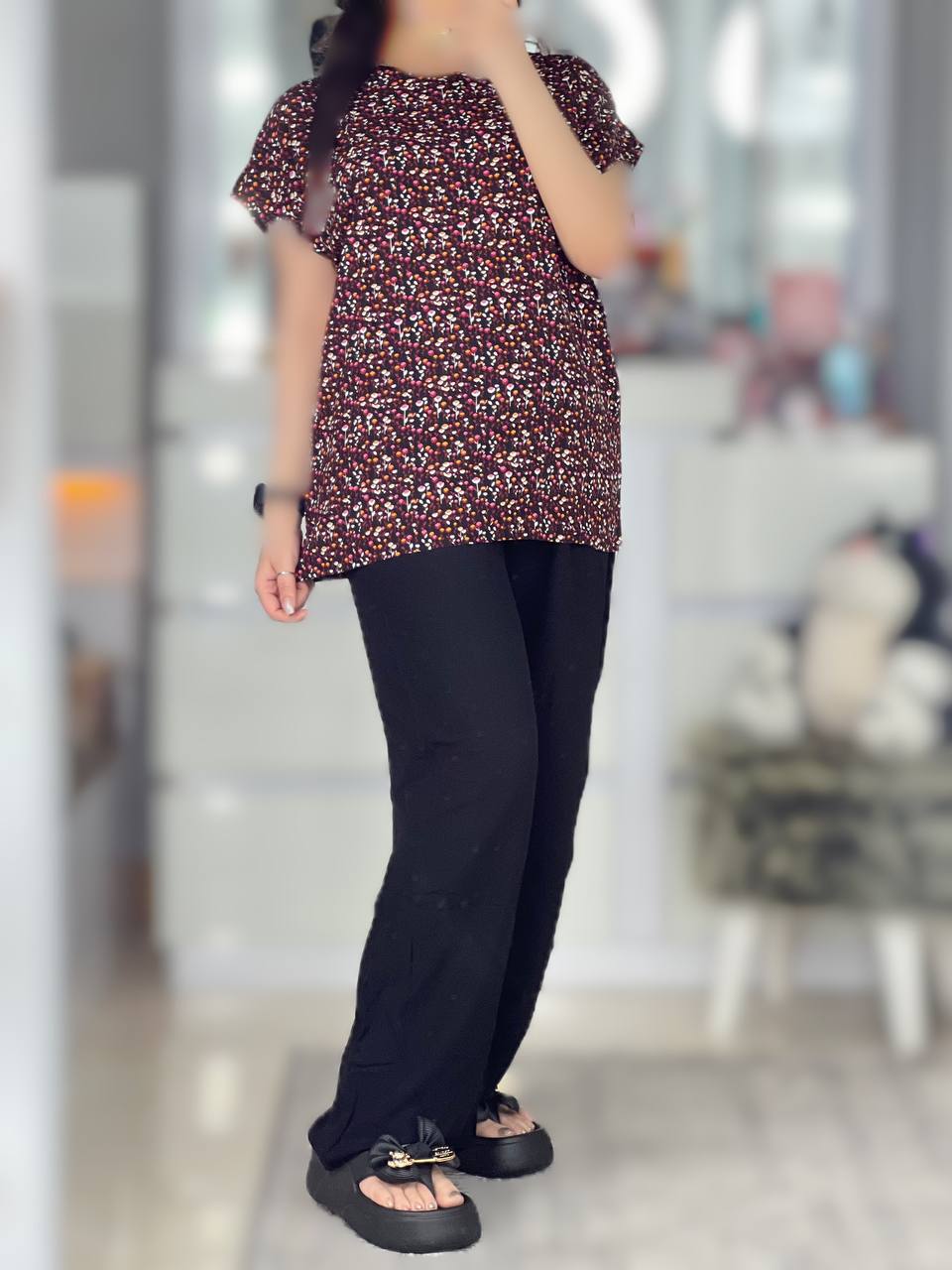 ست نخی طرحدار کد ۹۱۱۸